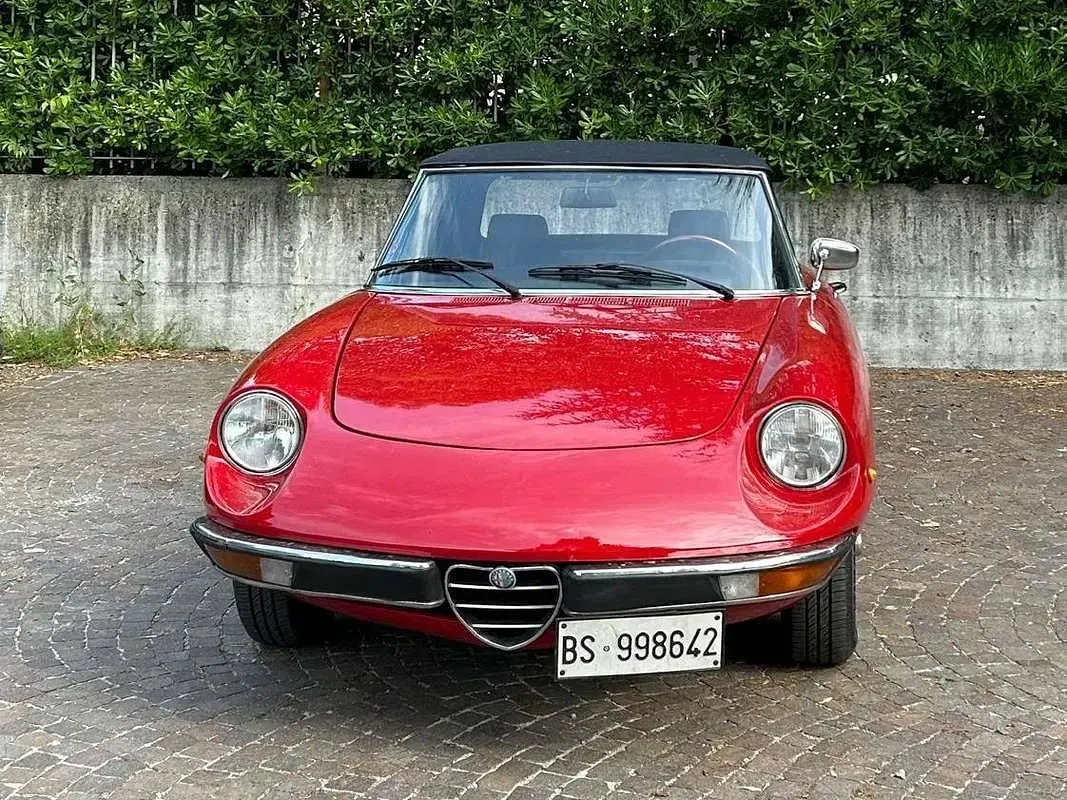 Usata Alfa Romeo Spider 110 CV (80 kW) 1972 Rosso Cabrio