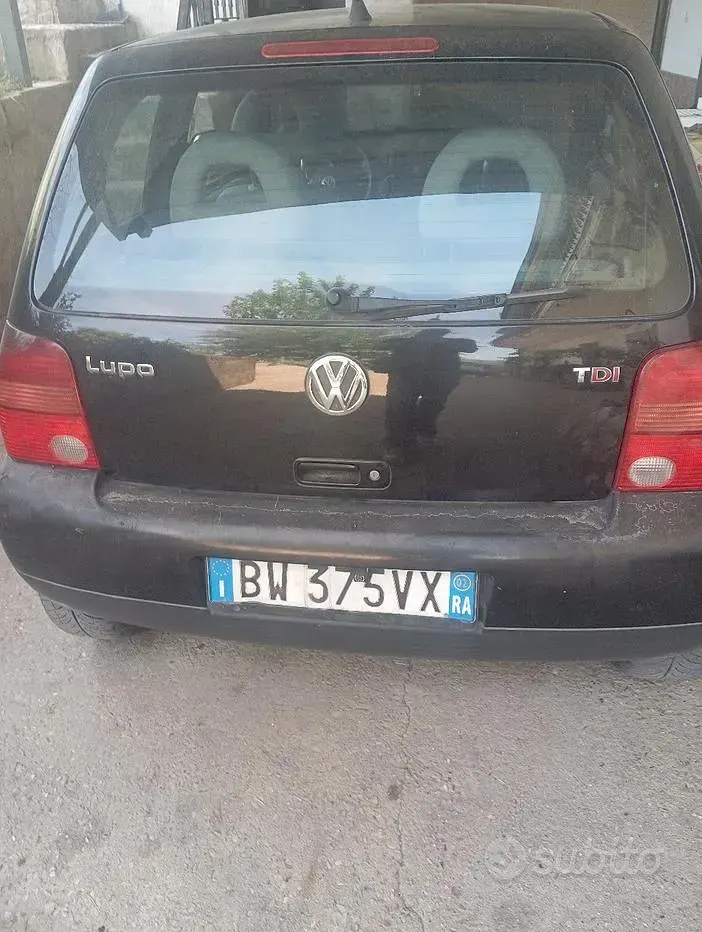 Usata VW Lupo 75 CV (55 kW) 2002 Nero Utilitaria