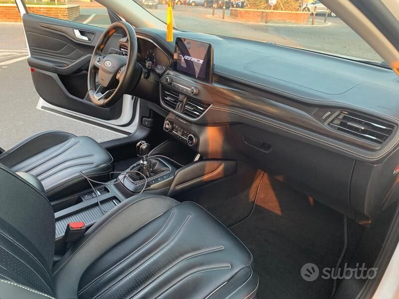 Usata Ford Focus 120 CV (88 kW) 2019 Bianco Berlina