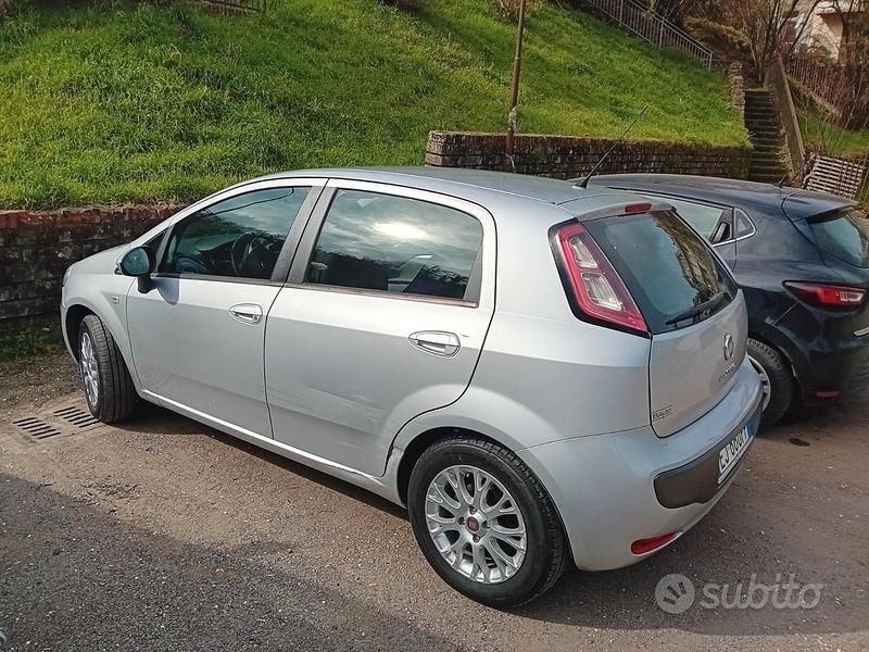 Usata Fiat Punto Evo 95 CV (69 kW) 2011 Grigio Utilitaria