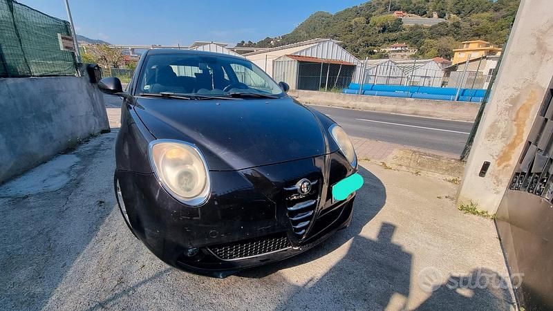 Usata Alfa Romeo MiTo Progression 120 CV (88 kW) 2010 Nero Utilitaria