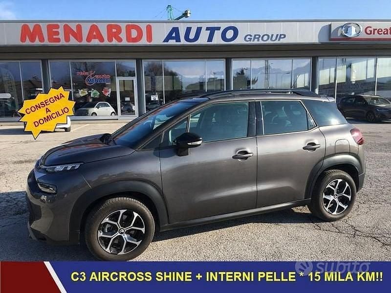 Grigio Usata 2023 Citroën C3 Aircross PureTech SUV | 13.500 € (Ottimo prezzo) - Immagine 1/4
