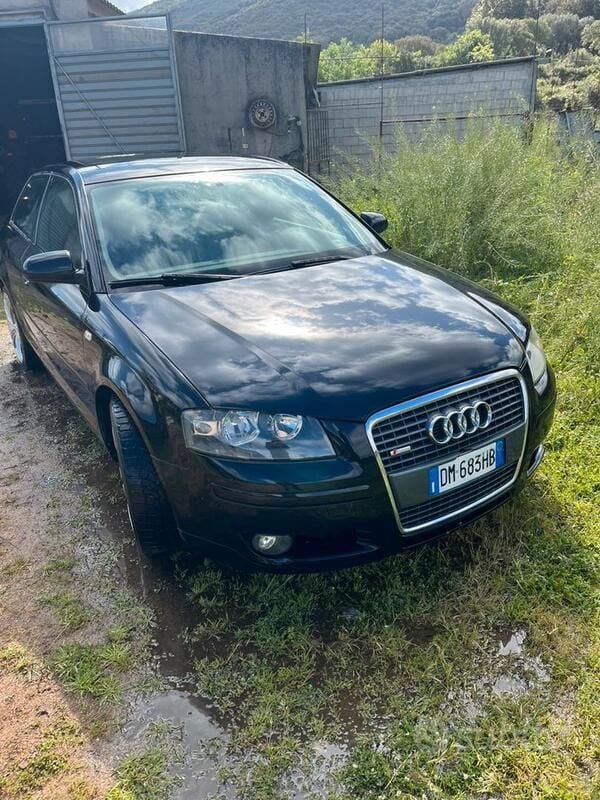Usata Audi A3 S-Line 150 CV (110 kW) 2008 Nero Utilitaria