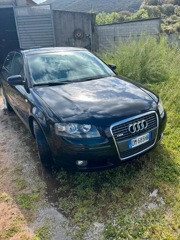 Nero Usata 2008 Audi A3 S-Line Due volumi | 3000 € (Super prezzo) - Immagine 1/4