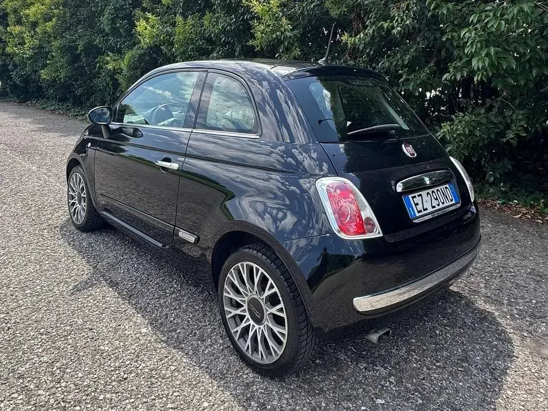 Usata Fiat 500 Lounge 69 CV (50 kW) 2015 Nero Utilitaria