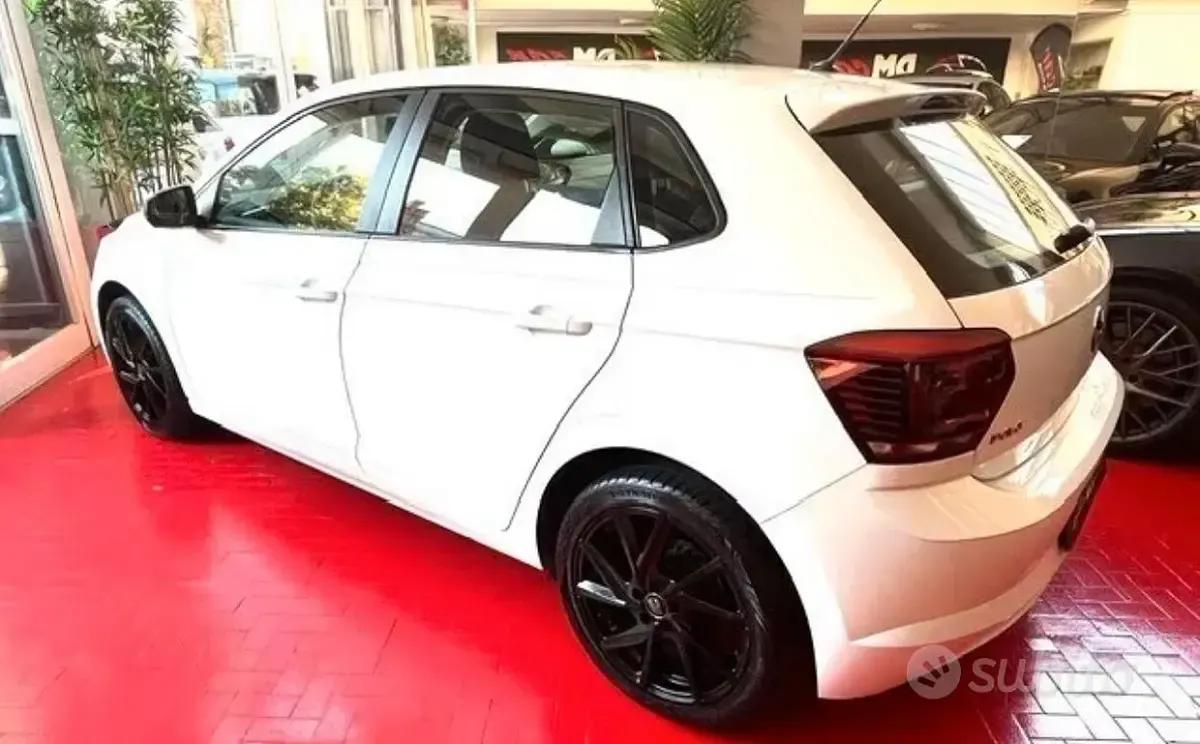 Usata VW Polo 95 CV (69 kW) 2017 Bianco Berlina