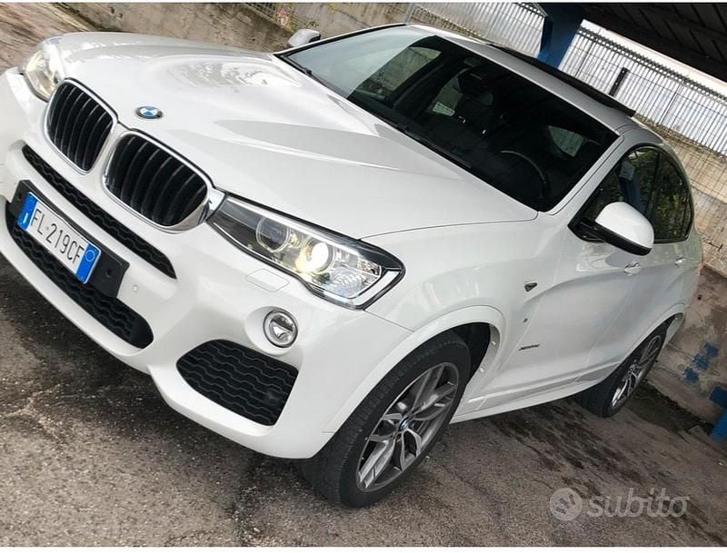 Usata BMW X4 M Sport 190 CV (139 kW) 2017 Bianco SUV