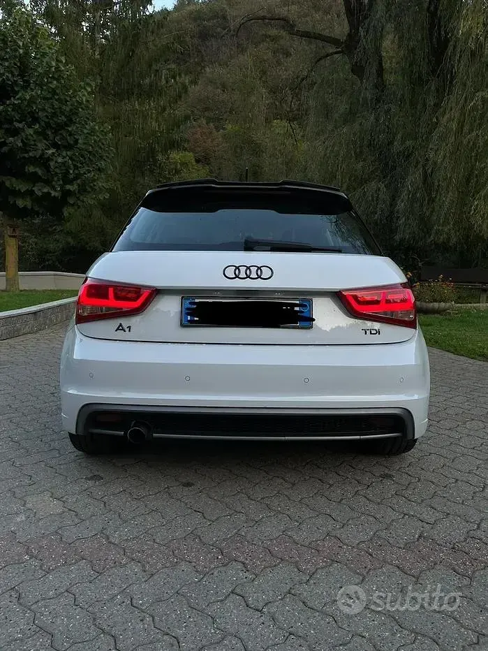 Usata Audi A1 Sportback 90 CV (66 kW) 2013 Bianco Utilitaria