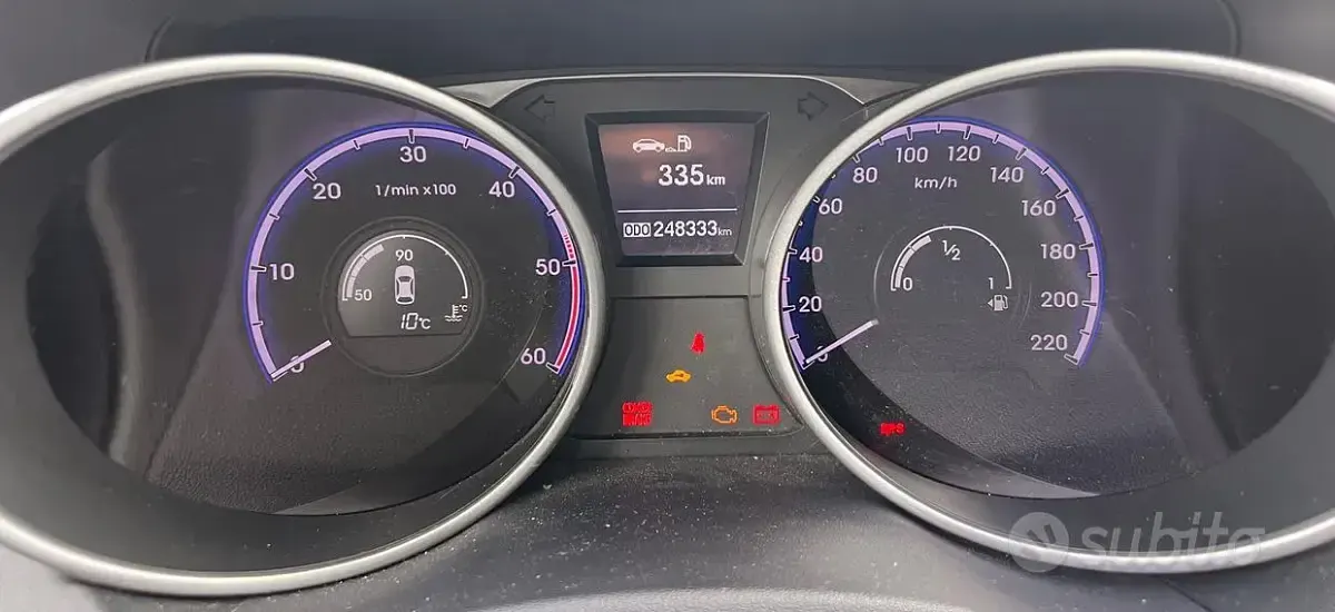 Usata Hyundai ix35 Style 116 CV (85 kW) 2012 Bianco SUV
