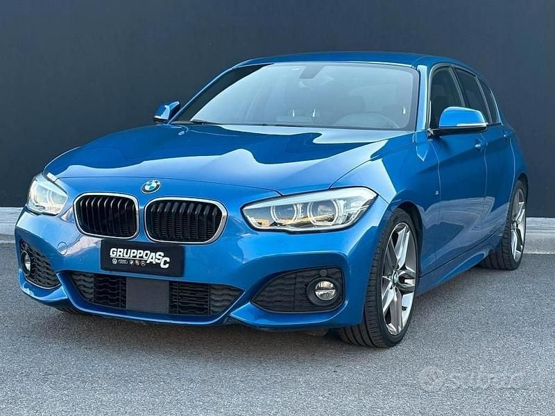 Usata BMW 116 M Sport 116 CV (85 kW) 2017 Blu Utilitaria