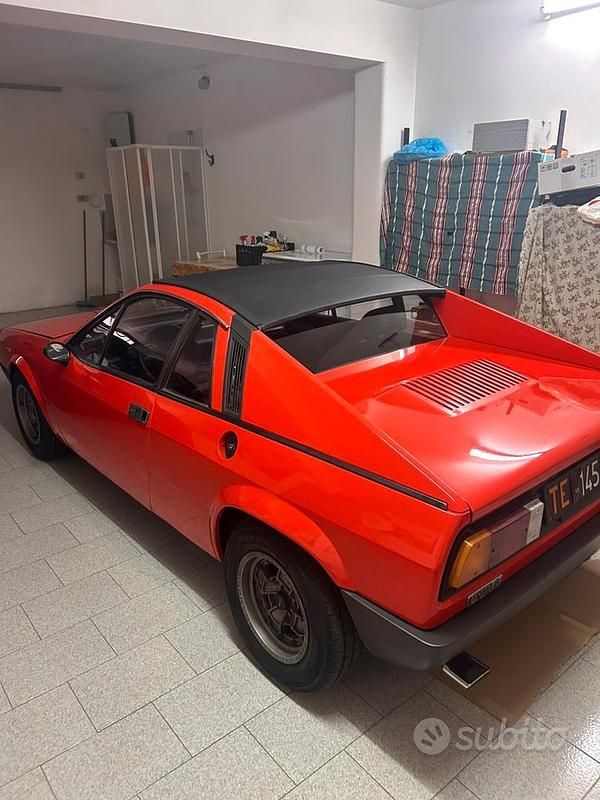 Usata Lancia Beta 1970 Rosso Coupé