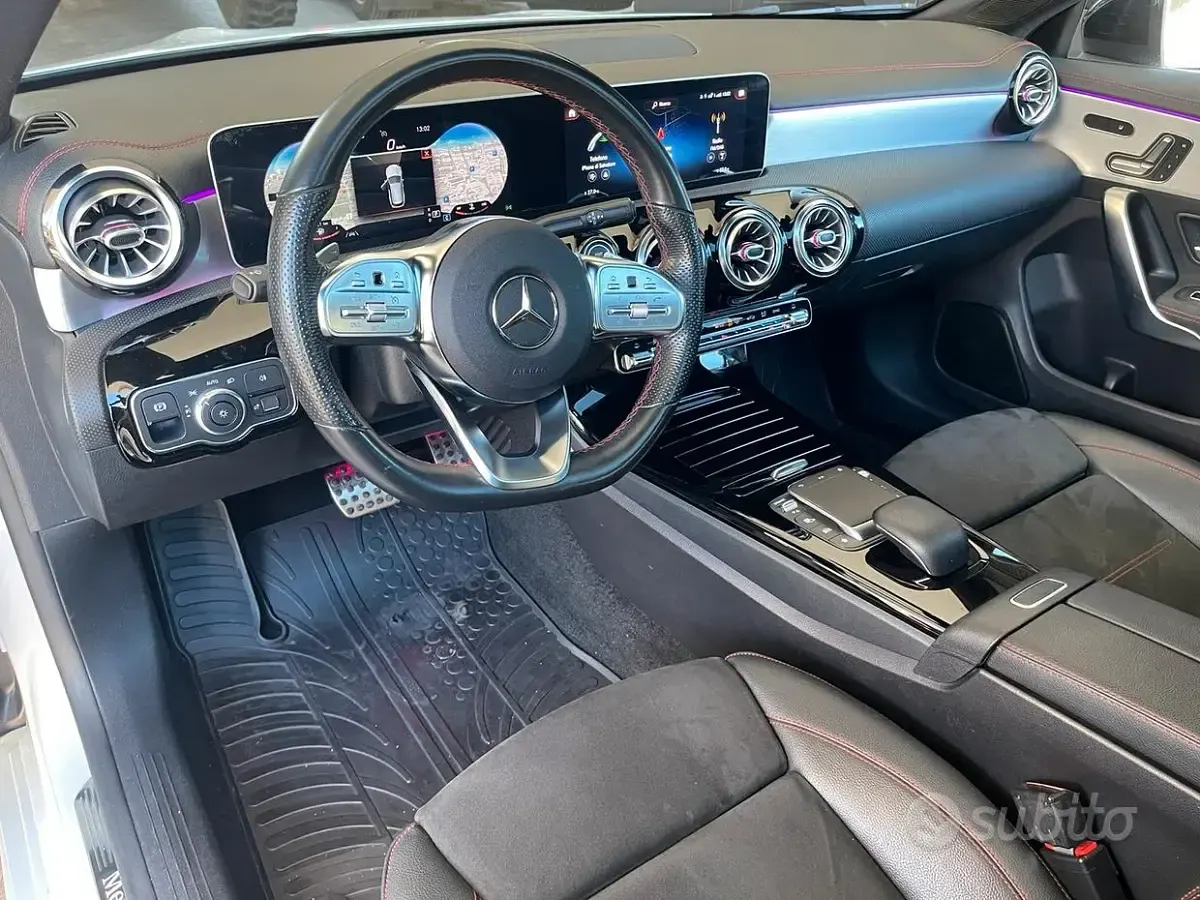 Usata Mercedes CLA200 AMG Line Premium Plus 2020 Bianco Coupé