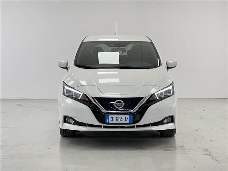 Usata Nissan Leaf 160 kW (218 CV) 2020 Bianco Utilitaria