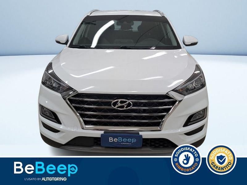Usata Hyundai Tucson 136 CV (100 kW) 2019 Bianco pastello SUV