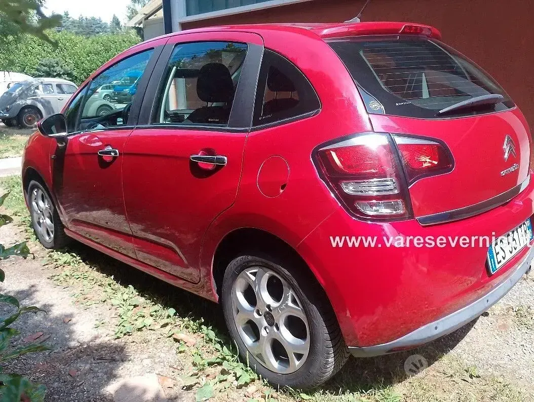 Usata Citroën C3 Seduction 82 CV (60 kW) 2013 Rosso Berlina