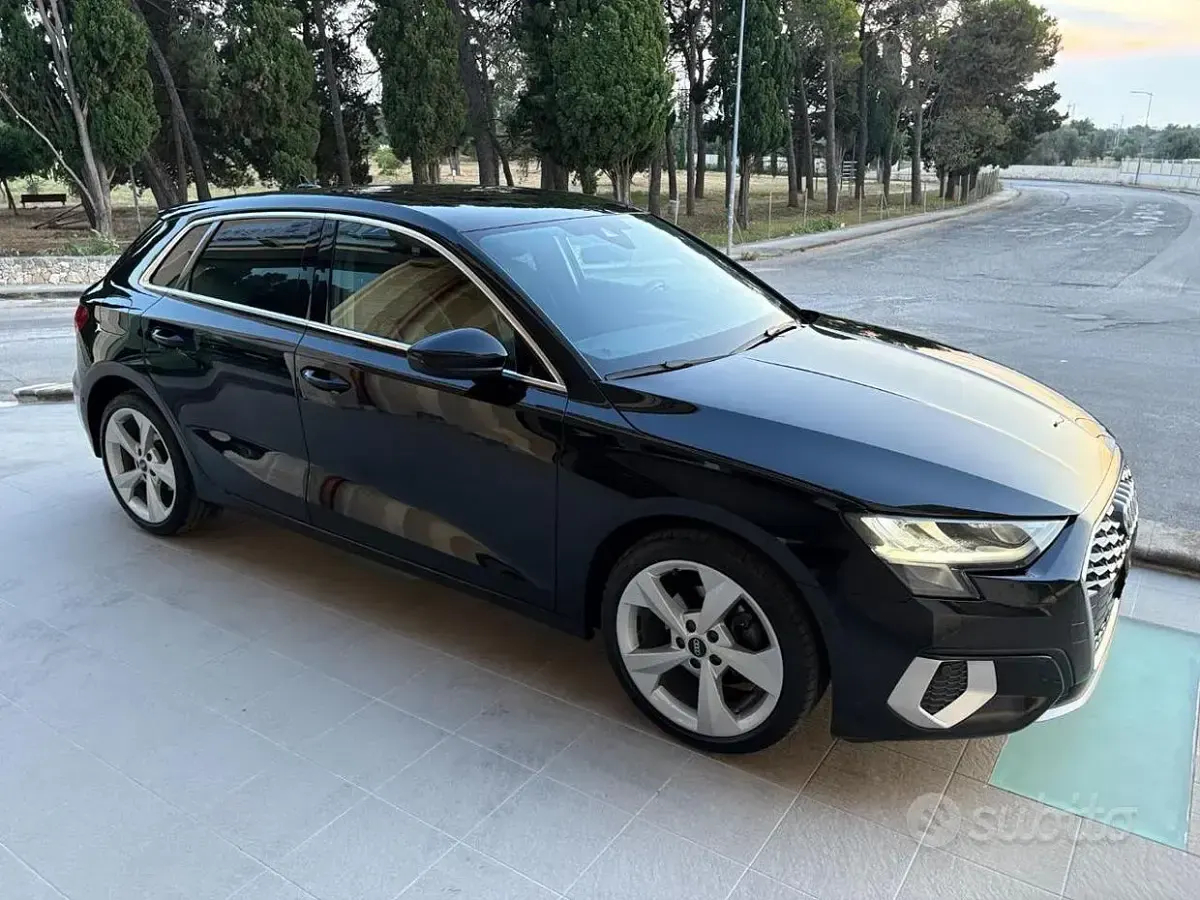 Usata Audi A3 Advanced 116 CV (85 kW) 2023 Nero Berlina