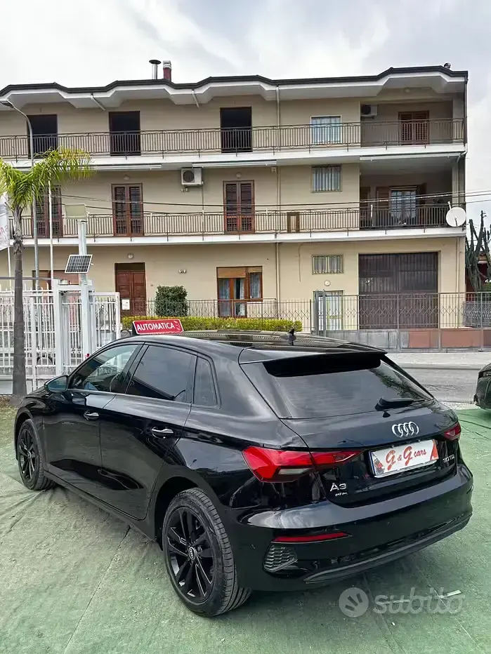 Usata Audi A3 Advanced 116 CV (85 kW) 2021 Nero Berlina