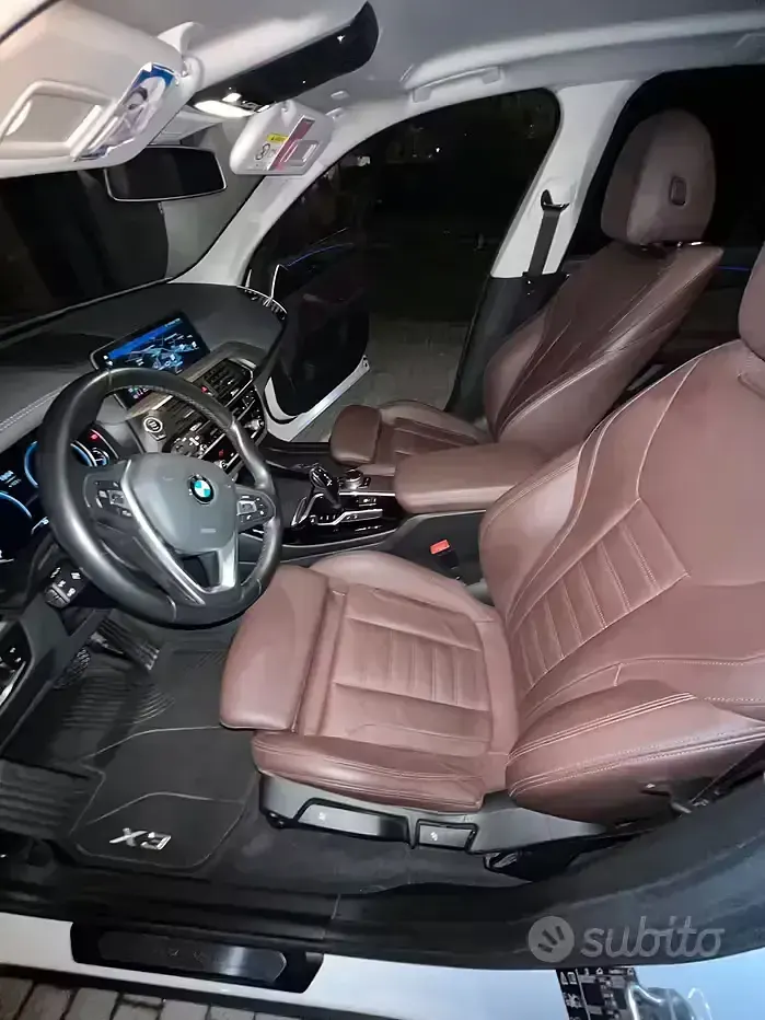 Usata BMW X3 Luxury Line 190 CV (139 kW) 2018 Bianco SUV