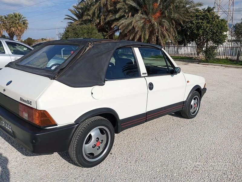 Usata Fiat Ritmo 1983 Bianco Cabrio