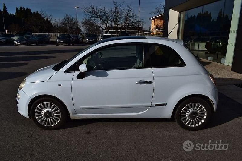Usata Fiat 500 69 CV (50 kW) 2008 Blu Berlina