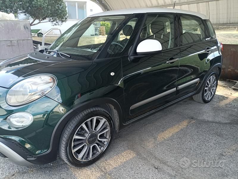 Usata Fiat 500L Cross 120 CV (88 kW) 2018 Verde Monovolume