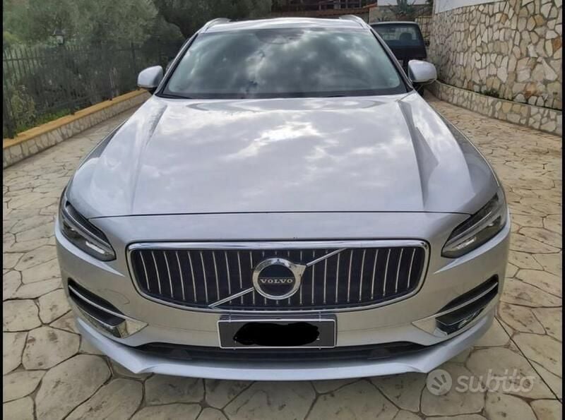 Usata Volvo V90 Inscription 150 CV (110 kW) 2017 Grigio Station wagon