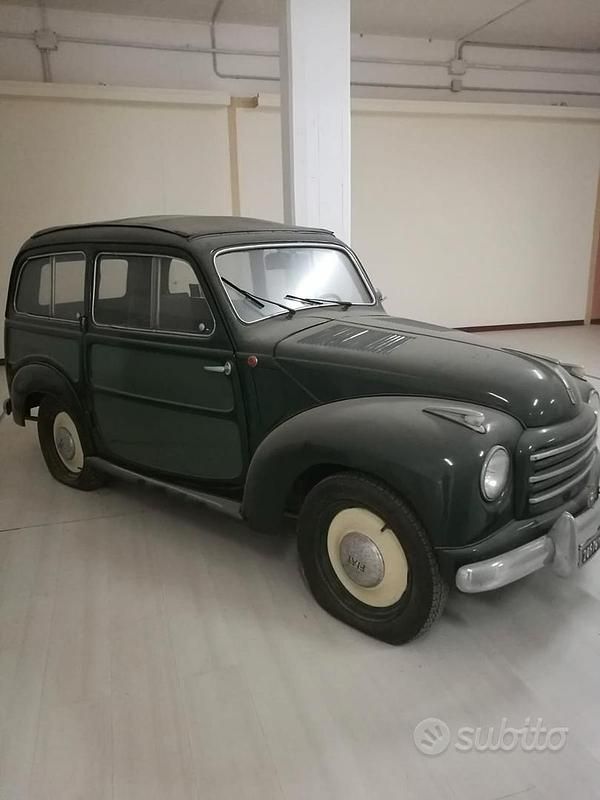 Usata Fiat Belvedere 1950 Verde Station wagon