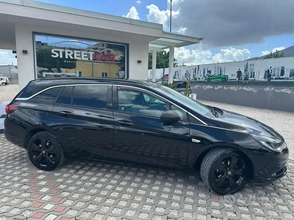 Brugt Opel Astra 110 HK (80 kW) 2018 Sort Stationcar