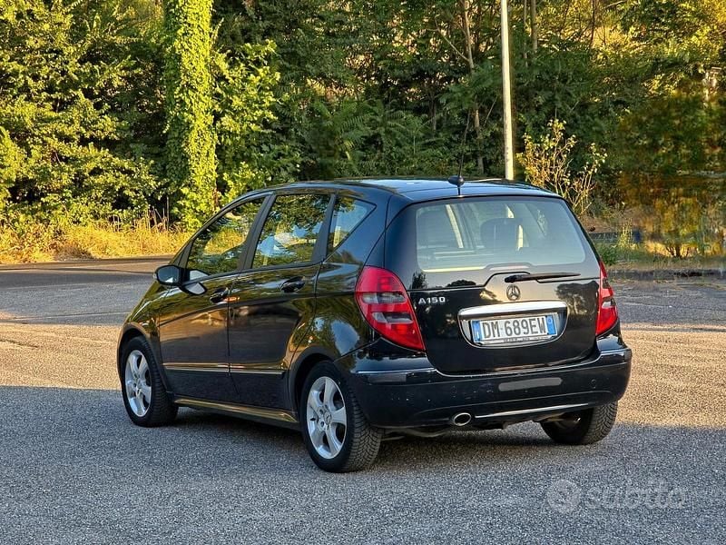 Usata Mercedes A150 Avantgarde 95 CV (69 kW) 2008 Nero Berlina