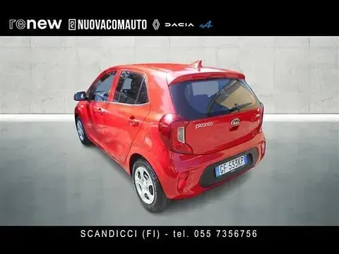 Usata Kia Picanto Urban 65 CV (47 kW) 2021 Rosso Utilitaria