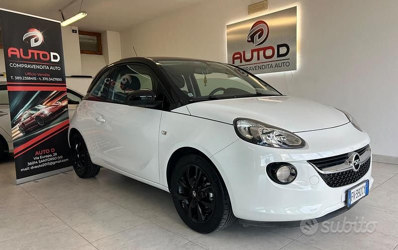 Bianco Usata 2019 Opel Adam Due volumi | 8399 € (Buon prezzo) - Immagine 1/4