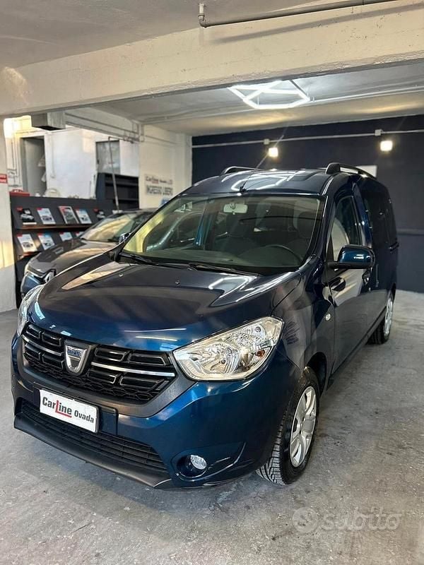 Blu Usata 2018 Dacia Dokker Monovolume | 10.000 € (Buon prezzo) - Immagine 1/4
