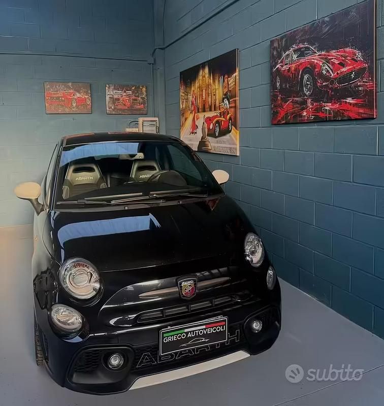 Usata Abarth 595 180 CV (132 kW) 2017 Nero Utilitaria