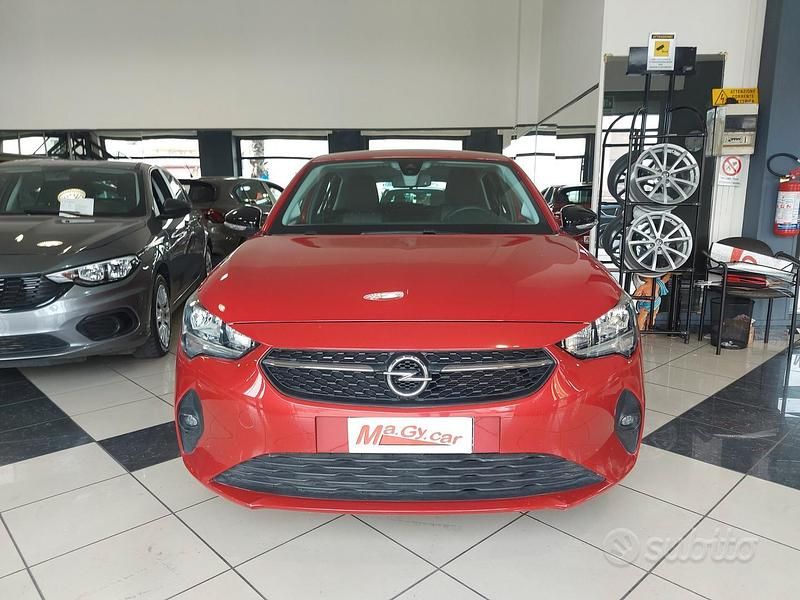 Usata Opel Corsa Edition 75 CV (55 kW) 2021 Rosso Utilitaria