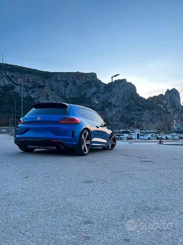Usata VW Scirocco R 280 CV (205 kW) 2014 Blu Coupé