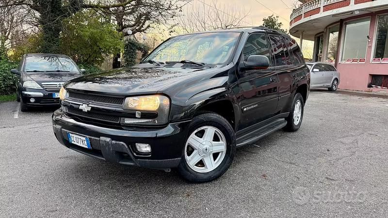 Usata Chevrolet TrailBlazer LTZ 273 CV (200 kW) 2003 Nero SUV