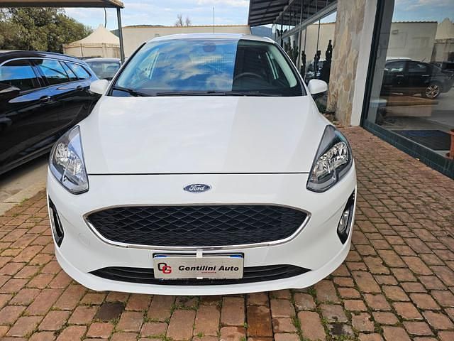 Usata Ford Fiesta Trend 85 CV (62 kW) 2020 Bianco Furgone