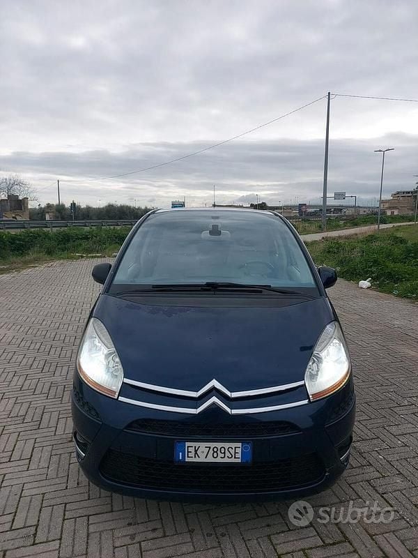 Usata Citroën C4 Picasso Exclusive 136 CV (100 kW) 2008 Blu Monovolume