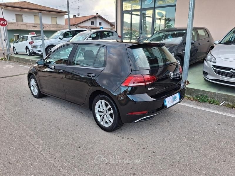 Usata VW Golf VII 116 CV (85 kW) 2018 Nero Berlina