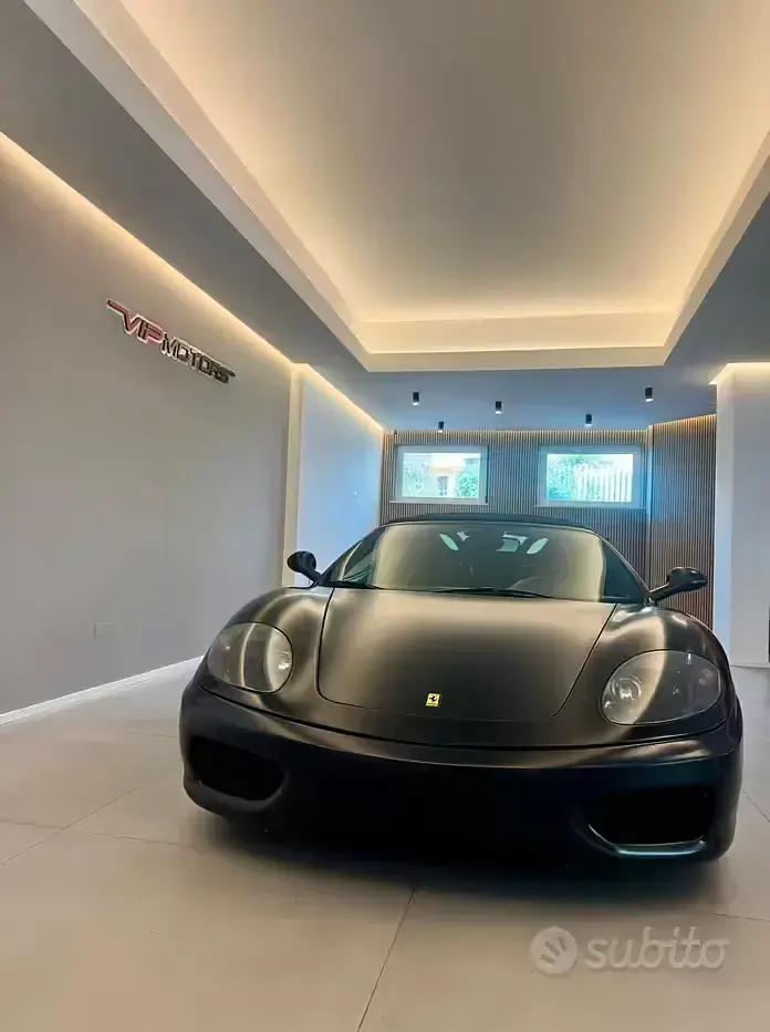 Usata Ferrari 360 400 CV (294 kW) 2004 Nero Cabrio