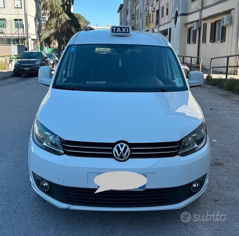 Usata VW Caddy 140 CV (102 kW) 2013 Bianco Monovolume