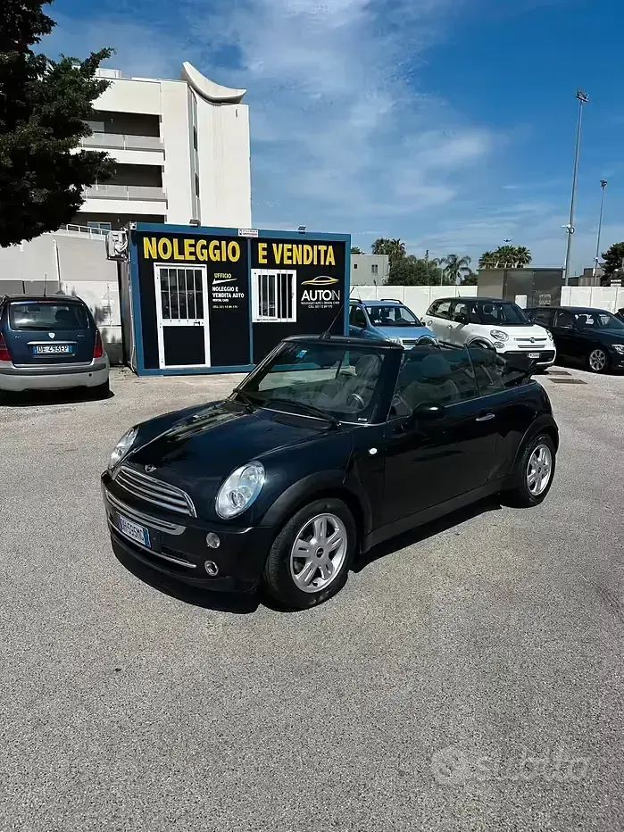 Begagnad Mini One Cabriolet 90 HK (66 kW) 2008 Svart Cab
