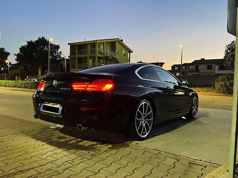 Usata BMW 640 313 CV (230 kW) 2013 Nero Coupé