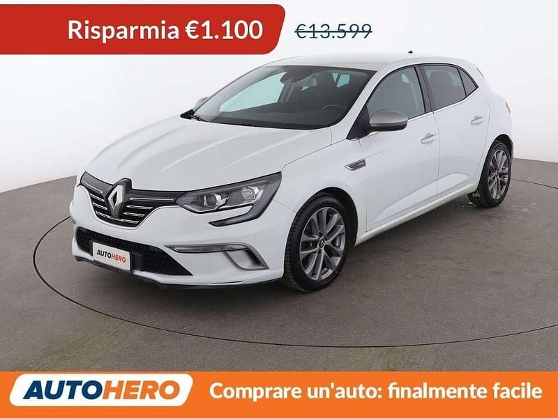 Bianco Usata 2016 Renault Mégane GT Line GT-Line Berlina | 12.499 € (Buon prezzo) - Immagine 1/3