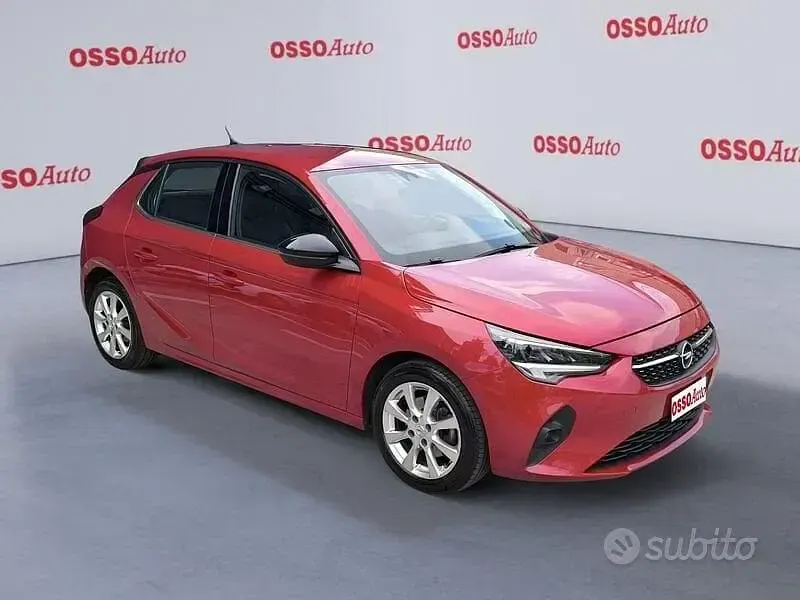 Usata Opel Corsa Elegance 102 CV (75 kW) 2020 Rosso Utilitaria