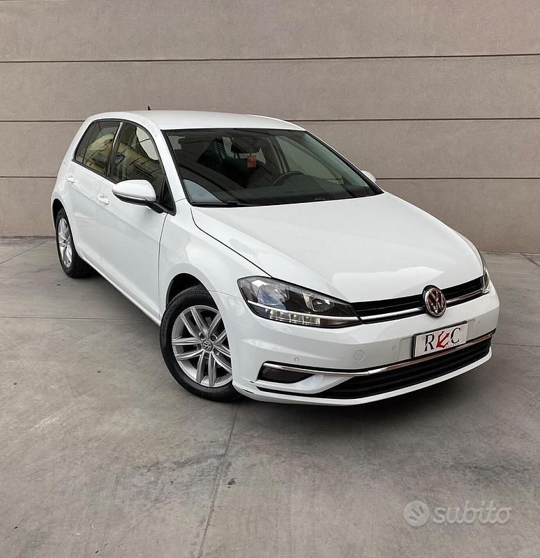 Usata VW Golf VIII 115 CV (84 kW) 2020 Bianco Berlina