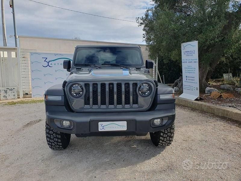 Nuova Jeep Wrangler Unlimited Rubicon 272 CV (200 kW) 2025 Grigio SUV