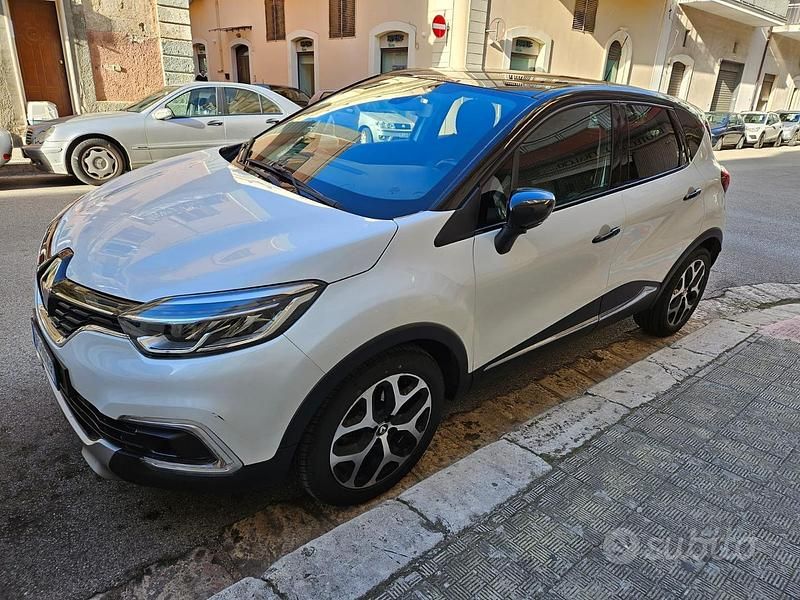 Usata Renault Captur 90 CV (66 kW) 2018 Bianco SUV