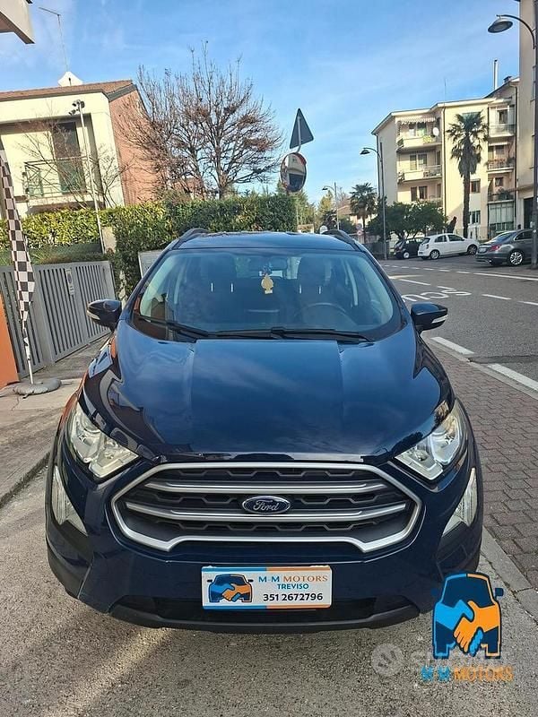 Usata Ford Ecosport 100 CV (73 kW) 2019 Blu SUV