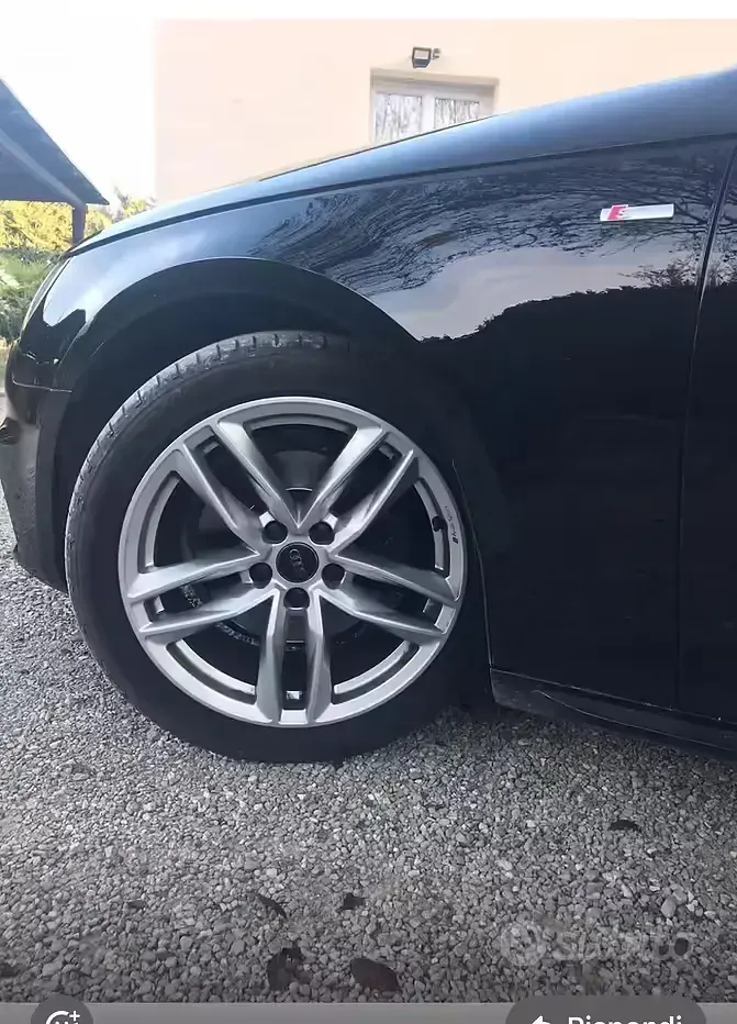 Usata Audi A4 S-Line 122 CV (89 kW) 2017 Nero Station wagon